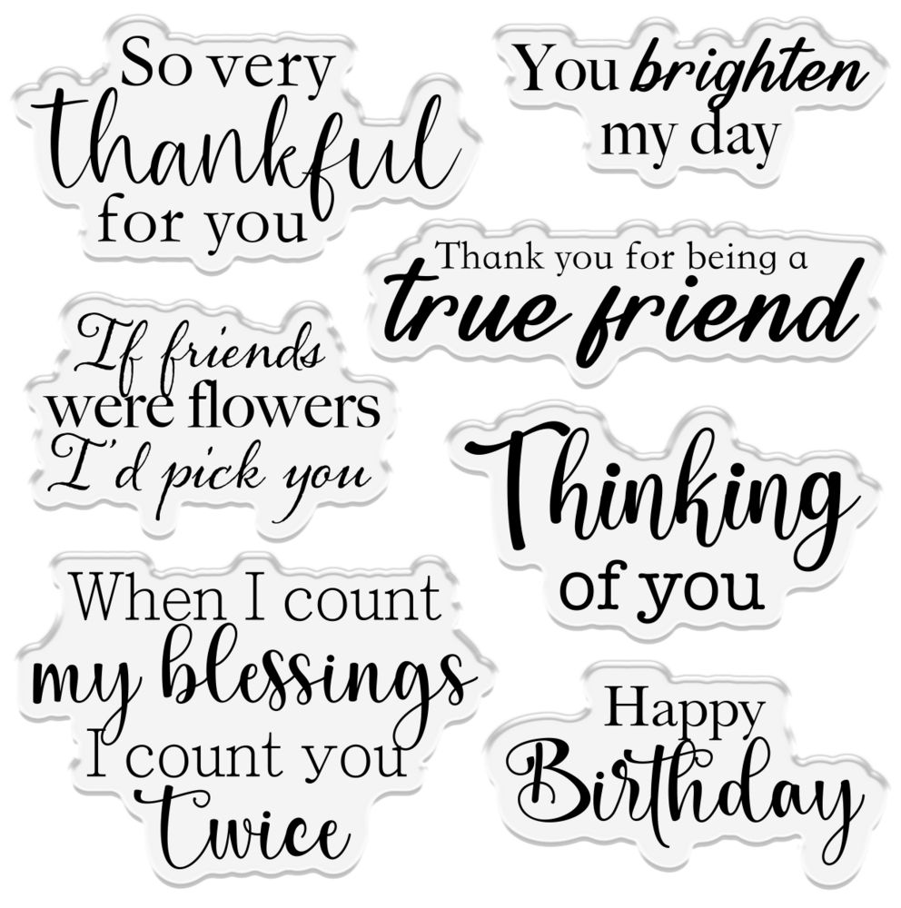 Crafter's Companion Say It With Flowers Clear Stamp Fabulous Friend (S-SIWF-STP-FAFR) (OUTLET) Crafter's Companion Say It With Flowers Clear Stamp Fabulous Friend (S-SIWF-STP-FAFR) (OUTLET)