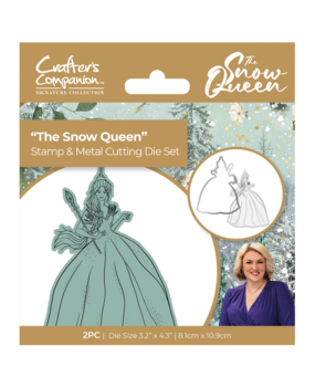Crafter's Companion Sara Signature Stamp and Die The Snow Queen (S-SQ-STD-TSNQ) (OUTLET)