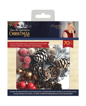 Crafter's Companion Twas the Night Before Christmas Festive Embellishments (S-TNBC-FESTEMB) (OUTLET) Crafter's Companion Twas the Night Before Christmas Festive Embellishments (S-TNBC-FESTEMB) (OUTLET)