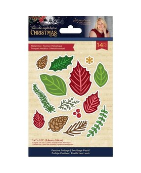 Crafter's Companion Twas the Night Before Christmas Metal Die Festive Foliage (S-TNBC-MD-FEFOL) (OUTLET)