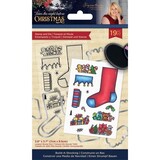Crafter's Companion Twas the Night Before Christmas Stamp & Die Build-A-Stocking (S-TNBC-STD-BAST) (OUTLET)