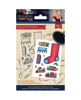 Crafter's Companion Twas the Night Before Christmas Stamp & Die Build-A-Stocking (S-TNBC-STD-BAST) (OUTLET)
