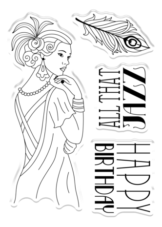 Crafter's Companion The Roaring Twenties Clear Stamp All That Jazz (S-TRT-CA-ST-ATJ) (OUTLET) Crafter's Companion The Roaring Twenties Clear Stamp All That Jazz (S-TRT-CA-ST-ATJ) (OUTLET)