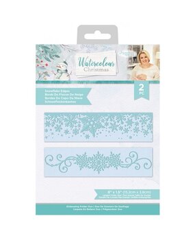 Crafter's Companion Watercolour Christmas Embossing Folder Snowflake Edges (S-WC-EFS-SNOED) (OUTLET) Crafter's Companion Watercolour Christmas Embossing Folder Snowflake Edges (S-WC-EFS-SNOED) (OUTLET)