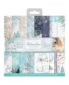 Crafter's Companion Watercolour Christmas 12x12 Inch Paper Pad (S-WC-PAD12) (OUTLET) Crafter's Companion Watercolour Christmas 12x12 Inch Paper Pad (S-WC-PAD12) (OUTLET)