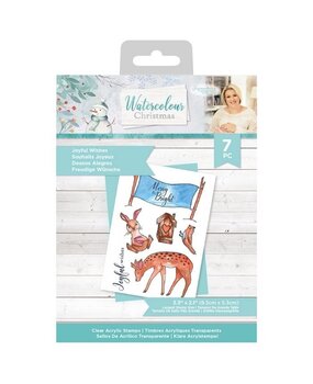 Crafter's Companion Watercolour Christmas Clear Stamps Joyful Wishes (S-WC-ST-JOYFW) (OUTLET) Crafter's Companion Watercolour Christmas Clear Stamps Joyful Wishes (S-WC-ST-JOYFW) (OUTLET)