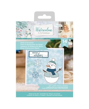 Crafter's Companion Watercolour Christmas Stamp & Die Build-A-Snowman (S-WC-STD-BUAS) (OUTLET) Crafter's Companion Watercolour Christmas Stamp & Die Build-A-Snowman (S-WC-STD-BUAS) (OUTLET)