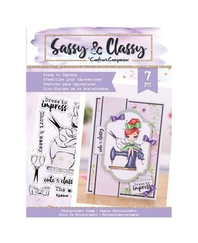 Crafter's Companion Sassy & Classy Clear Stamps Dress To Impress (SAC-STP-DRETI) (OUTLET) Crafter's Companion Sassy & Classy Clear Stamps Dress To Impress (SAC-STP-DRETI) (OUTLET)
