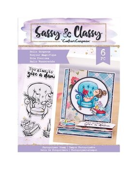 Crafter's Companion Sassy & Classy Clear Stamps Hello Gorgeous (SAC-STP-HELGO) (OUTLET) Crafter's Companion Sassy & Classy Clear Stamps Hello Gorgeous (SAC-STP-HELGO) (OUTLET)