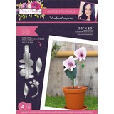 Crafter's Companion Arts 'n Flowers Garden Florals Metal Dies Orchid (SCC-AF-GFL-MD-ORCH) (OUTLET)