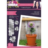 Crafter's Companion Arts 'n Flowers Garden Florals Metal Dies Ranunculus (SCC-AF-GFL-MD-RANU) (OUTLET)