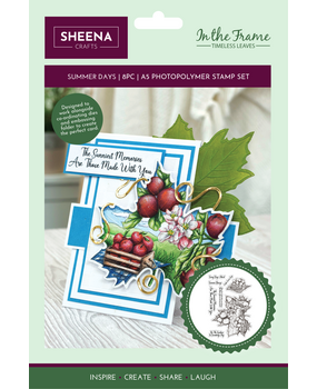 Crafter's Companion In The Frame Timeless Leaves Stamp Summer Days (SD-ITF-TL-STP-SD) (OUTLET)