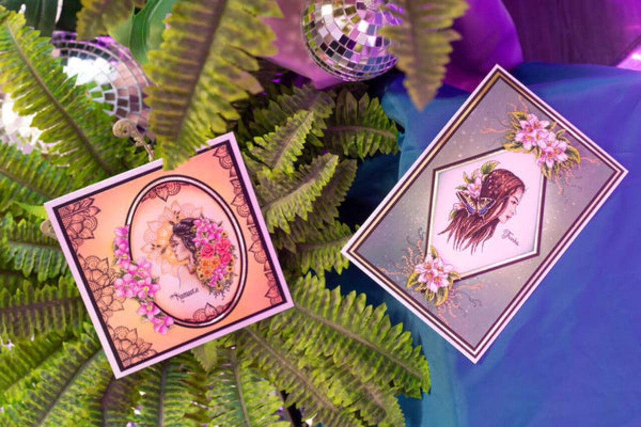 Crafter's Companion Mother Earth Clear Stamp Namaste (SD-ME-STP-NAM) (OUTLET)