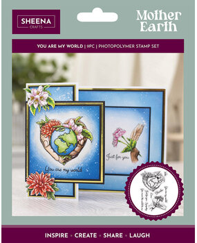 Crafter's Companion Mother Earth Clear Stamp You are my World (SD-ME-STP-YAMW) (OUTLET) Crafter's Companion Mother Earth Clear Stamp You are my World (SD-ME-STP-YAMW) (OUTLET)