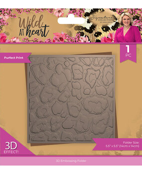 Crafter's Companion Wild at Heart 3D Embossing Folder Purfect Print (SIG-WAH-3D-EF5-PUP) (OUTLET) Crafter's Companion Wild at Heart 3D Embossing Folder Purfect Print (SIG-WAH-3D-EF5-PUP) (OUTLET)