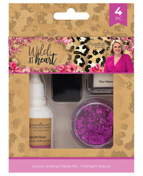 Crafter's Companion Wild at Heart Luxury Gilding Flakes Kit (SIG-WAH-GILFL) (OUTLET) Crafter's Companion Wild at Heart Luxury Gilding Flakes Kit (SIG-WAH-GILFL) (OUTLET)