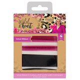 Crafter's Companion Wild at Heart Velvet Ribbon (SIG-WAH-VERI) (OUTLET)
