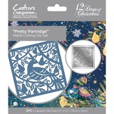 Crafter's Companion Twelve Days of Christmas Metal Die Create a Card Pretty Partridge (TDC-MD-CAD-PP) (OUTLET)