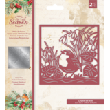 Crafter's Companion Tis the Season Metal Die Robin Redbreast (TTS-MD-ROBRED) (OUTLET)