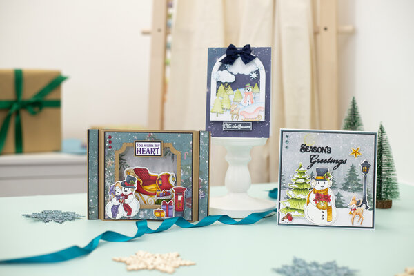 Crafter's Companion Vintage Snowman 12x12 Inch Paper Pad (VINSN-PAD12) (OUTLET) Crafter's Companion Vintage Snowman 12x12 Inch Paper Pad (VINSN-PAD12) (OUTLET)