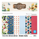 Craft Smith Countryside Campagne 12x12 Inch Paper Pad (MSE7834) (OUTLET)