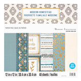 Craft Smith Modern Homestead 12x12 Inch Paper Pad (MSE7930) (OUTLET)