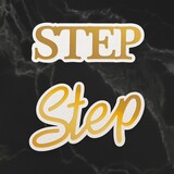 Couture Creations Step Sentiment Mini Cut, Foil and Emboss Dies (CO726732) (OUTLET)