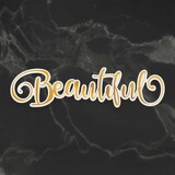Couture Creations Beautiful Cut, Foil and Emboss Die (CO726964) (OUTLET)