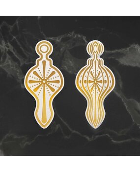 Couture Creations Star Bauble Cut, Foil and Emboss Die (CO727009) (OUTLET)