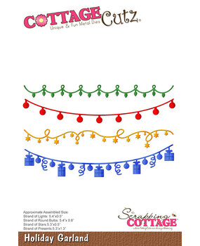 Cottage Cutz Holiday Garland (CC-1113) (OUTLET)
