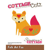 Cottage Cutz Folk Art Fox (CC-1197) (OUTLET)