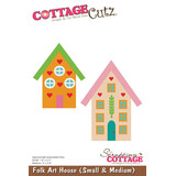 Cottage Cutz Folk Art House (Small & Medium) (CC-1201) (OUTLET)
