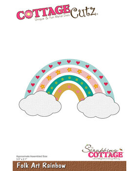 Cottage Cutz Folk Art Rainbow (CC-1203) (OUTLET)