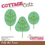 Cottage Cutz Folk Art Trees (CC-1205) (OUTLET)
