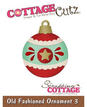 Cottage Cutz Old Fashioned Ornament 3 (CC-1240) (OUTLET)