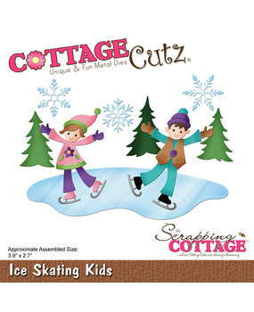 Cottage Cutz Ice Skating Kids (CC-908) (OUTLET) Cottage Cutz Ice Skating Kids (CC-908) (OUTLET)