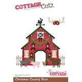 Cottage Cutz Christmas Country Barn (CC-911) (OUTLET)