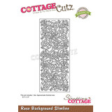 Cottage Cutz Rose Background Slimline (CCB-100) (OUTLET)