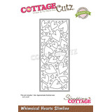 Cottage Cutz Whimsical Hearts Slimline (CCB-105) (OUTLET)