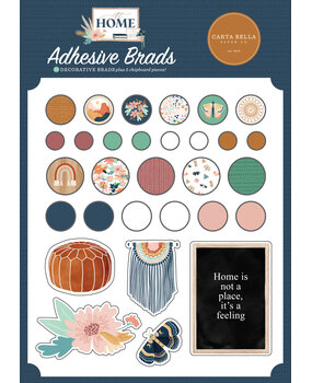 Carta Bella At Home Adhesive Brads (CBAH339020) (OUTLET) Carta Bella At Home Adhesive Brads (CBAH339020) (OUTLET)