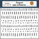 Carta Bella Simple Things Stencil (CBAH339033) (OUTLET)