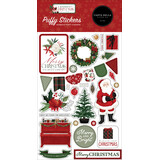 Carta Bella A Wonderful Christmas Puffy Stickers (CBAWC328066) (OUTLET)