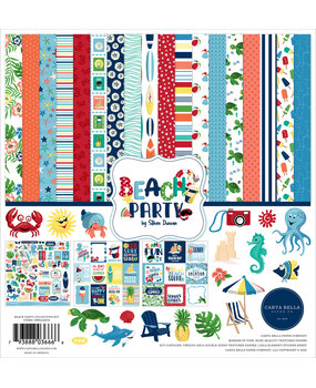 Carta Bella Beach Party 12x12 Inch Collection Kit (CBBE149016) (OUTLET) Carta Bella Beach Party 12x12 Inch Collection Kit (CBBE149016) (OUTLET)