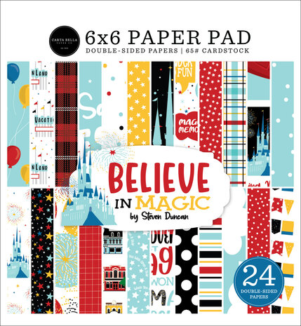 Carta Bella Believe In Magic 6x6 Inch Paper Pad (CBBIM148023) (OUTLET)