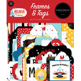 Carta Bella Believe In Magic Frames & Tags (CBBIM148025) (OUTLET)
