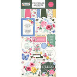 Carta Bella Bloom Chipboard Accents (CBBL366021) (OUTLET)