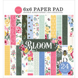 Carta Bella Bloom 6x6 Inch Paper Pad (CBBL366023) (OUTLET)