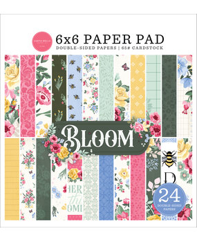Carta Bella Bloom 6x6 Inch Paper Pad (CBBL366023) (OUTLET) Carta Bella Bloom 6x6 Inch Paper Pad (CBBL366023) (OUTLET)