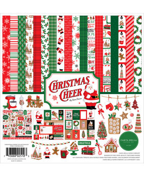 Carta Bella Christmas Cheer 12x12 Inch Collection Kit (CBCHR141016) (OUTLET) Carta Bella Christmas Cheer 12x12 Inch Collection Kit (CBCHR141016) (OUTLET)