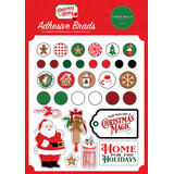 Carta Bella Christmas Cheer Adhesive Brads (CBCHR141020) (OUTLET)